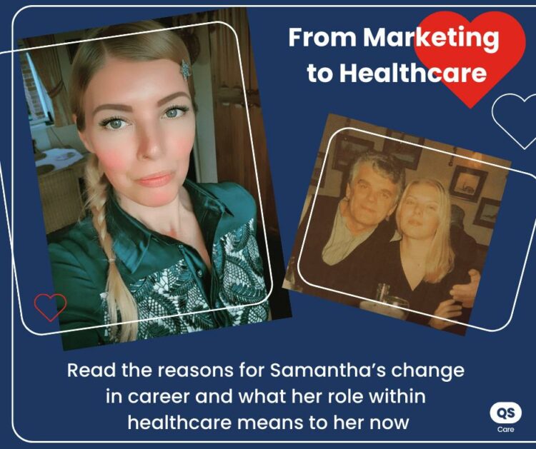 From Marketing to Healthcare Samantha